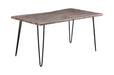 Jofran Nature's Edge 60" Dining Table in Slate - Holmwood's Furniture & Design Center (Somersworth, NH)