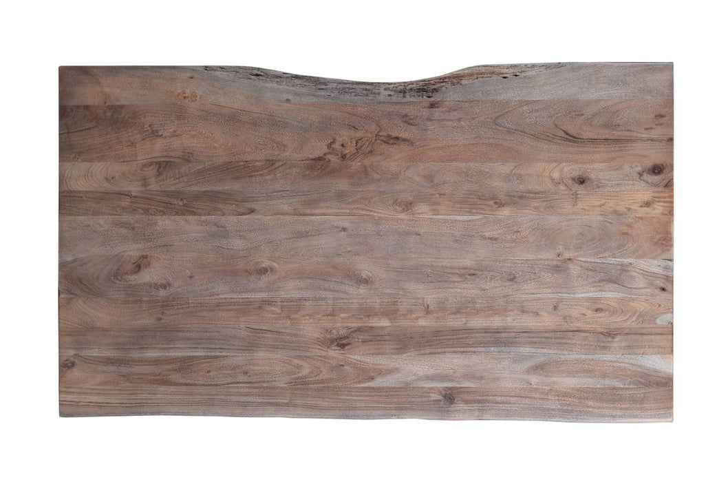 Jofran Nature's Edge 60" Dining Table in Slate - Holmwood's Furniture & Design Center (Somersworth, NH)