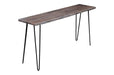 Jofran Nature's Edge Solid Acacia Counter Height Sofa Dining Table in Slate - Holmwood's Furniture & Design Center (Somersworth, NH)