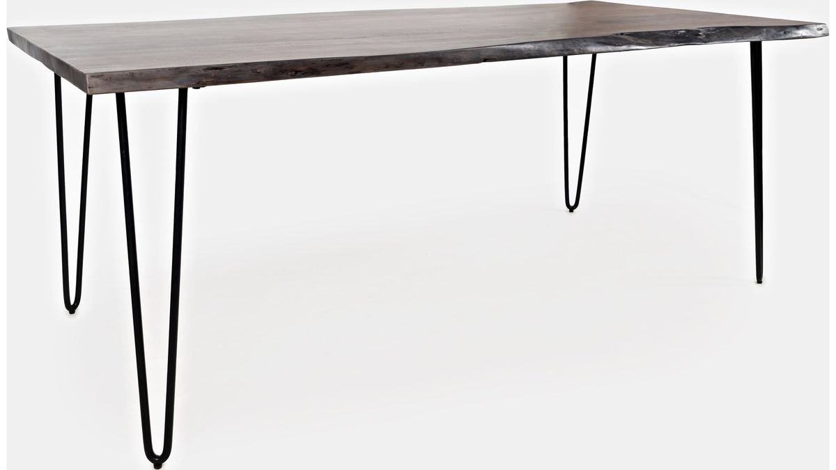 Jofran Nature's Edge 79" Dining Table in Slate - Holmwood's Furniture & Design Center (Somersworth, NH)