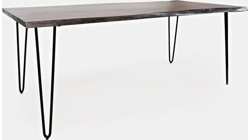 Jofran Nature's Edge 79" Dining Table in Slate - Holmwood's Furniture & Design Center (Somersworth, NH)