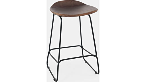Jofran Nature's Edge Backless Stool in Slate (Set of 2) - Holmwood's Furniture & Design Center (Somersworth, NH)