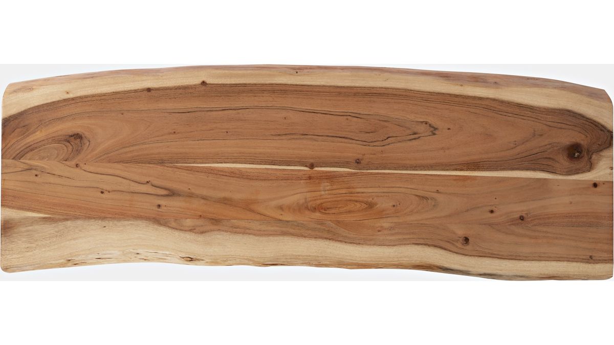 Jofran Nature's Edge Live Edge 48" Bench in Natural - Holmwood's Furniture & Design Center (Somersworth, NH)