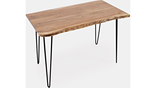 Jofran Nature's Edge 52" Live Edge Counter Height Table in Natural - Holmwood's Furniture & Design Center (Somersworth, NH)