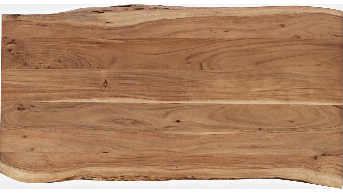 Jofran Nature's Edge 52" Live Edge Counter Height Table in Natural - Holmwood's Furniture & Design Center (Somersworth, NH)