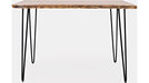Jofran Nature's Edge 52" Live Edge Counter Height Table in Natural image