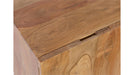 Jofran Nature's Edge Sideboard with 4 Live Edge Doors in Natural - Holmwood's Furniture & Design Center (Somersworth, NH)
