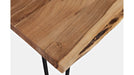 Jofran Nature's Edge 60" Live Edge Dining Table in Natural - Holmwood's Furniture & Design Center (Somersworth, NH)