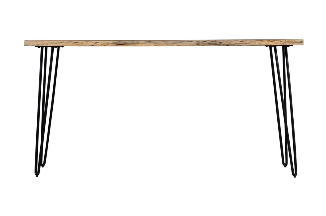Jofran Nature's Edge Solid Acacia Counter Height Sofa Dining Table in Natural - Holmwood's Furniture & Design Center (Somersworth, NH)
