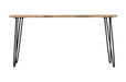 Jofran Nature's Edge Solid Acacia Counter Height Sofa Dining Table in Natural - Holmwood's Furniture & Design Center (Somersworth, NH)