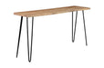 Jofran Nature's Edge Solid Acacia Counter Height Sofa Dining Table in Natural - Holmwood's Furniture & Design Center (Somersworth, NH)