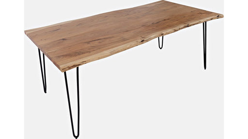 Jofran Nature's Edge 79" Live Edge Dining Table in Natural - Holmwood's Furniture & Design Center (Somersworth, NH)
