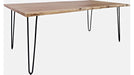 Jofran Nature's Edge 79" Live Edge Dining Table in Natural - Holmwood's Furniture & Design Center (Somersworth, NH)