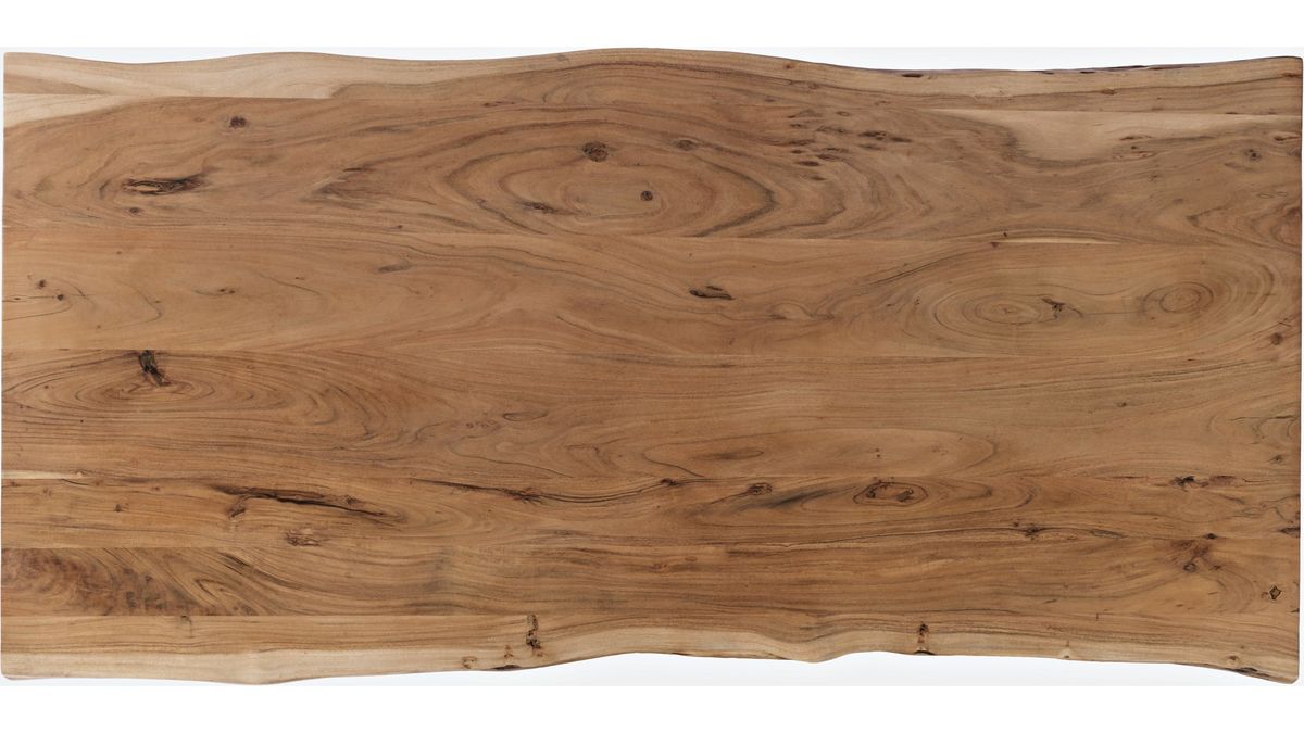 Jofran Nature's Edge 79" Live Edge Dining Table in Natural - Holmwood's Furniture & Design Center (Somersworth, NH)