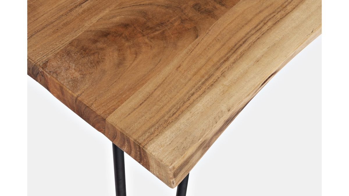 Jofran Nature's Edge 79" Live Edge Dining Table in Natural - Holmwood's Furniture & Design Center (Somersworth, NH)