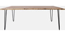 Jofran Nature's Edge 79" Live Edge Dining Table in Natural image