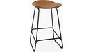 Jofran Nature's Edge Backless Stool in Natural (Set of 2) - Holmwood's Furniture & Design Center (Somersworth, NH)