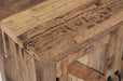 Jofran Eden Prairie Rustic Reclaimed Wood 84" Accent Cabinet in Brown - Holmwood's Furniture & Design Center (Somersworth, NH)