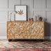 Jofran Geometrix Modern Abstract Cube Style Accent Cabinet in Natural - Holmwood's Furniture & Design Center (Somersworth, NH)