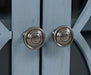Jofran Aurora Hills Country Wire-Brushed 6 Door Accent Chest in Blue - Holmwood's Furniture & Design Center (Somersworth, NH)
