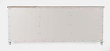Jofran Aurora Hills Country Wire-Brushed 6 Door Accent Chest in Brushed White - Holmwood's Furniture & Design Center (Somersworth, NH)
