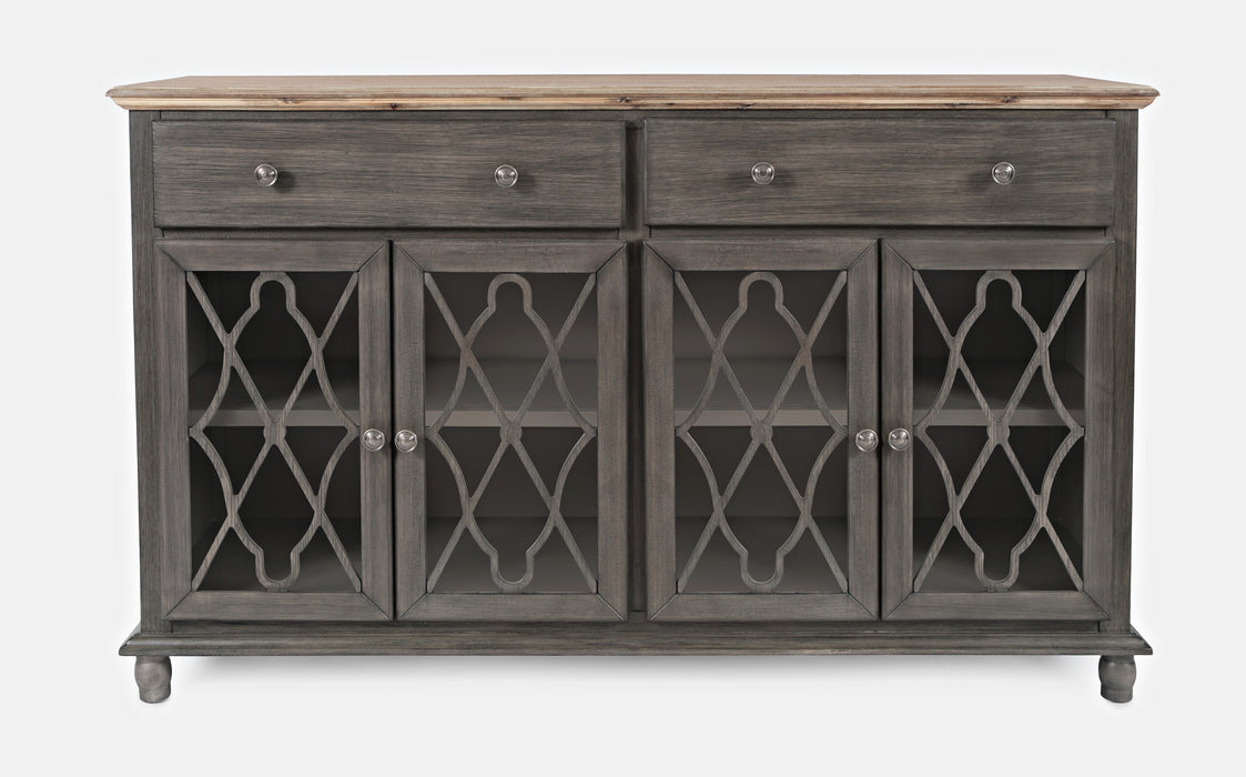 Aurora Hills 4 Door Accent Cabinet