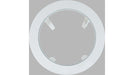Jofran Urban Icon 42" Round Counter Height Dining Table in White - Holmwood's Furniture & Design Center (Somersworth, NH)