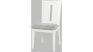 Jofran Urban Icon Slotback Chair in White (Set of 2) - Holmwood's Furniture & Design Center (Somersworth, NH)
