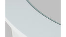 Jofran Urban Icon 42" Round Dining Table in White - Holmwood's Furniture & Design Center (Somersworth, NH)
