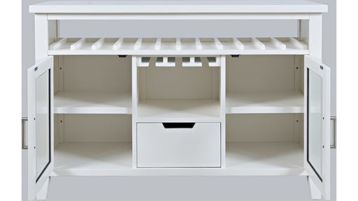 Jofran Urban Icon Server in White - Holmwood's Furniture & Design Center (Somersworth, NH)