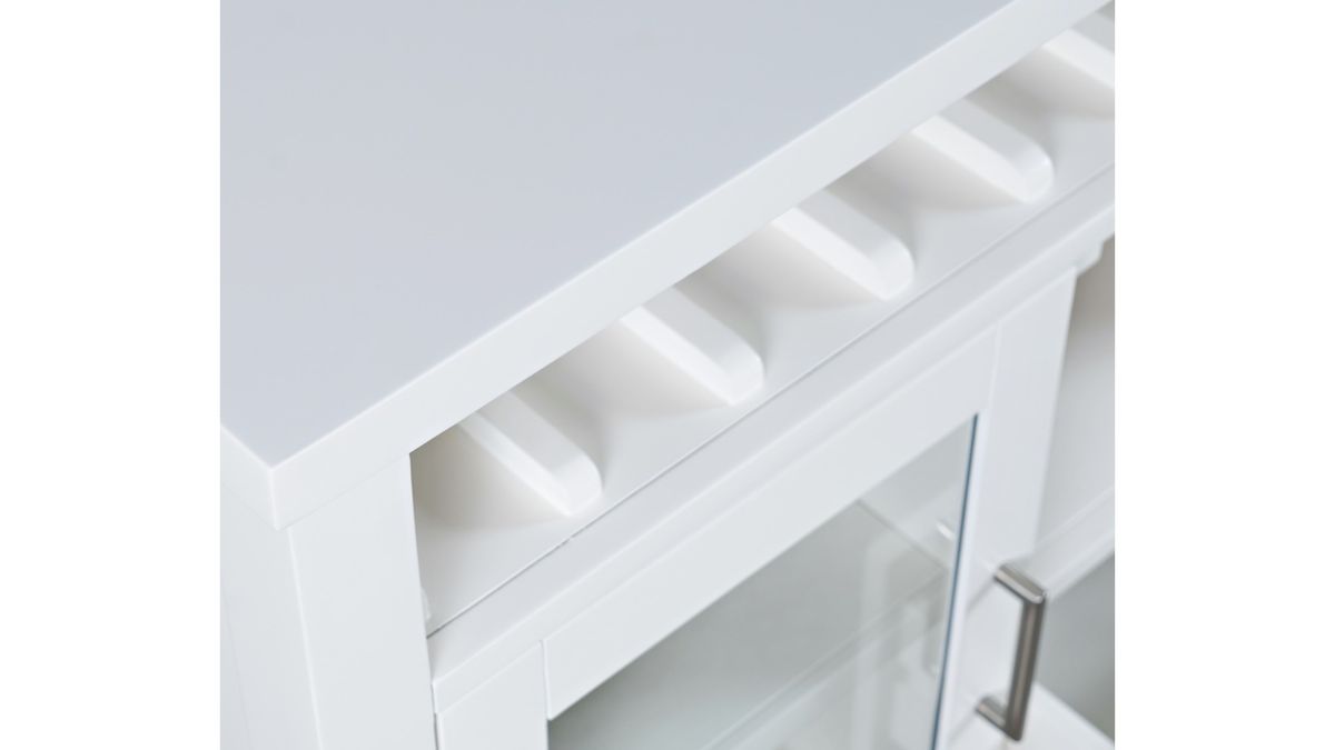 Jofran Urban Icon Server in White - Holmwood's Furniture & Design Center (Somersworth, NH)