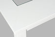 Jofran Urban Icon Extension Dining Table in White - Holmwood's Furniture & Design Center (Somersworth, NH)
