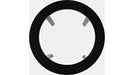 Jofran Urban Icon 42" Round Counter Height Dining Table in Black - Holmwood's Furniture & Design Center (Somersworth, NH)