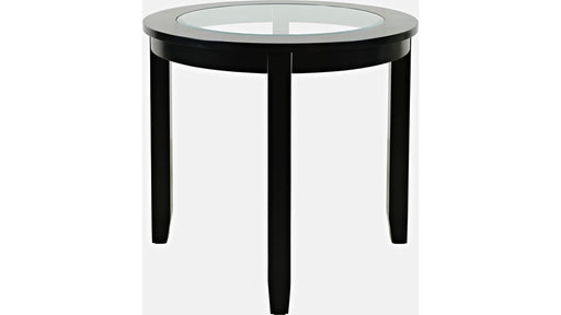 Jofran Urban Icon 42" Round Counter Height Dining Table in Black image