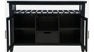 Jofran Urban Icon Server in Black - Holmwood's Furniture & Design Center (Somersworth, NH)