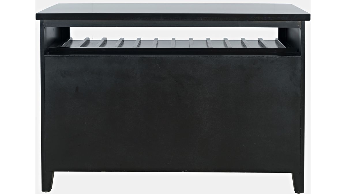 Jofran Urban Icon Server in Black - Holmwood's Furniture & Design Center (Somersworth, NH)