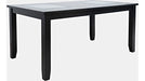 Jofran Urban Icon Extension Dining Table in Black - Holmwood's Furniture & Design Center (Somersworth, NH)