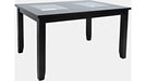 Jofran Urban Icon Extension Dining Table in Black - Holmwood's Furniture & Design Center (Somersworth, NH)