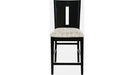 Jofran Urban Icon Slotback Counter Height Stool in Black (Set of 2) - Holmwood's Furniture & Design Center (Somersworth, NH)