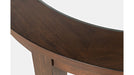 Jofran Urban Icon 42" Round Counter Height Dining Table in Merlot - Holmwood's Furniture & Design Center (Somersworth, NH)