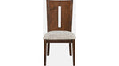 Jofran Urban Icon Slotback Chair in Merlot (Set of 2) - Holmwood's Furniture & Design Center (Somersworth, NH)