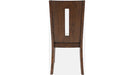 Jofran Urban Icon Slotback Chair in Merlot (Set of 2) - Holmwood's Furniture & Design Center (Somersworth, NH)
