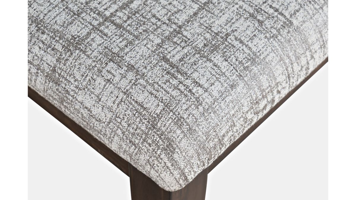 Jofran Urban Icon Upholstered Bench in Merlot - Holmwood's Furniture & Design Center (Somersworth, NH)