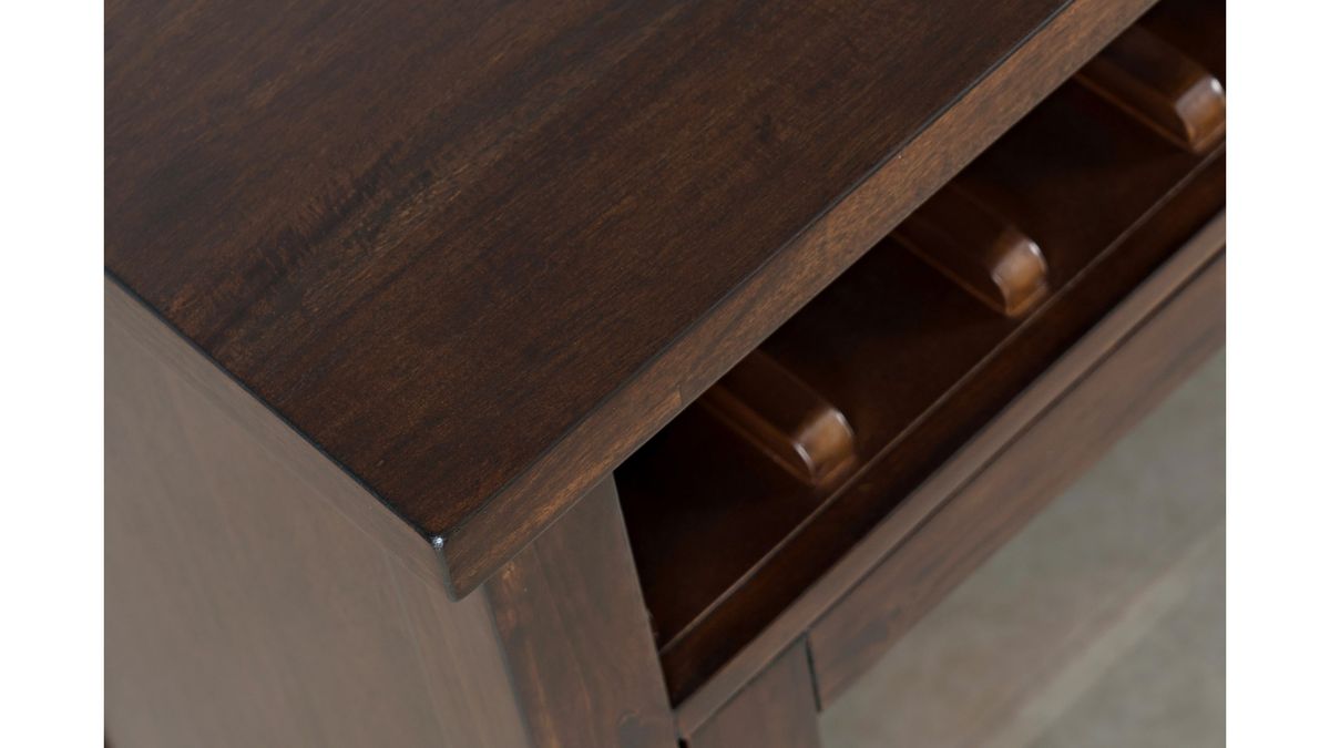 Jofran Urban Icon Server in Merlot - Holmwood's Furniture & Design Center (Somersworth, NH)