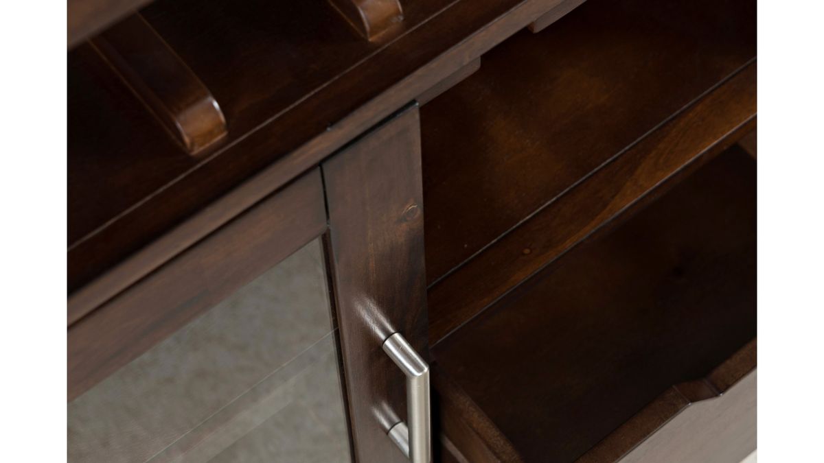 Jofran Urban Icon Server in Merlot - Holmwood's Furniture & Design Center (Somersworth, NH)