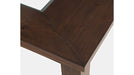 Jofran Urban Icon Extension Dining Table in Merlot - Holmwood's Furniture & Design Center (Somersworth, NH)