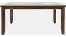 Jofran Urban Icon Extension Dining Table in Merlot image