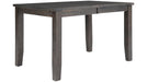 Jofran Willow Creek Extension Counter Height Table in Rich Distressed - Holmwood's Furniture & Design Center (Somersworth, NH)