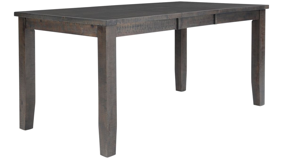 Jofran Willow Creek Extension Counter Height Table in Rich Distressed - Holmwood's Furniture & Design Center (Somersworth, NH)