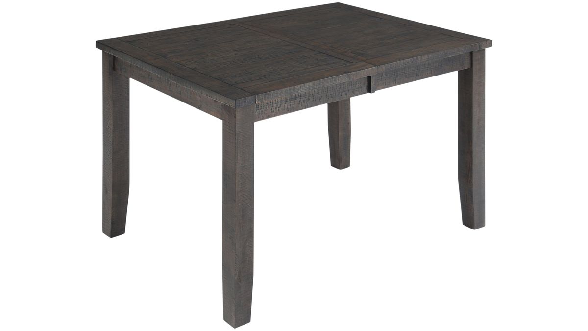 Jofran Willow Creek Extension Counter Height Table in Rich Distressed - Holmwood's Furniture & Design Center (Somersworth, NH)